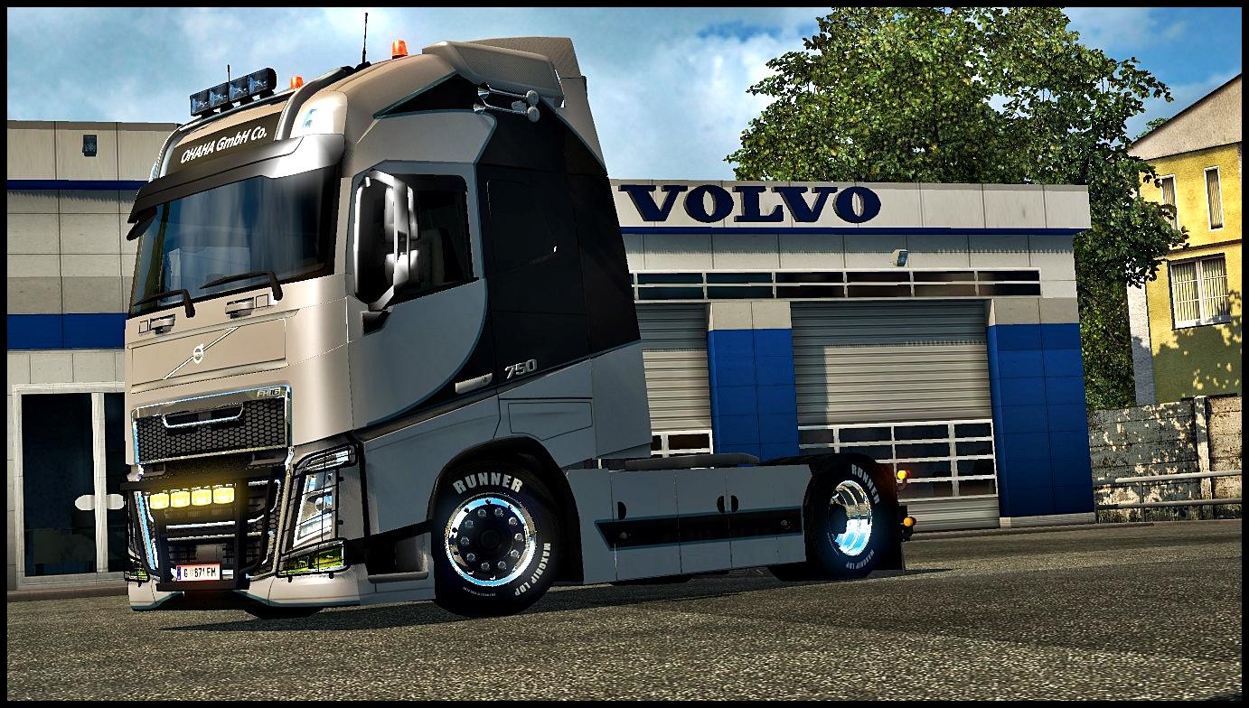 Volvo fh16 2013(ohaha) Skin v1.17 ETS2 mods Euro truck