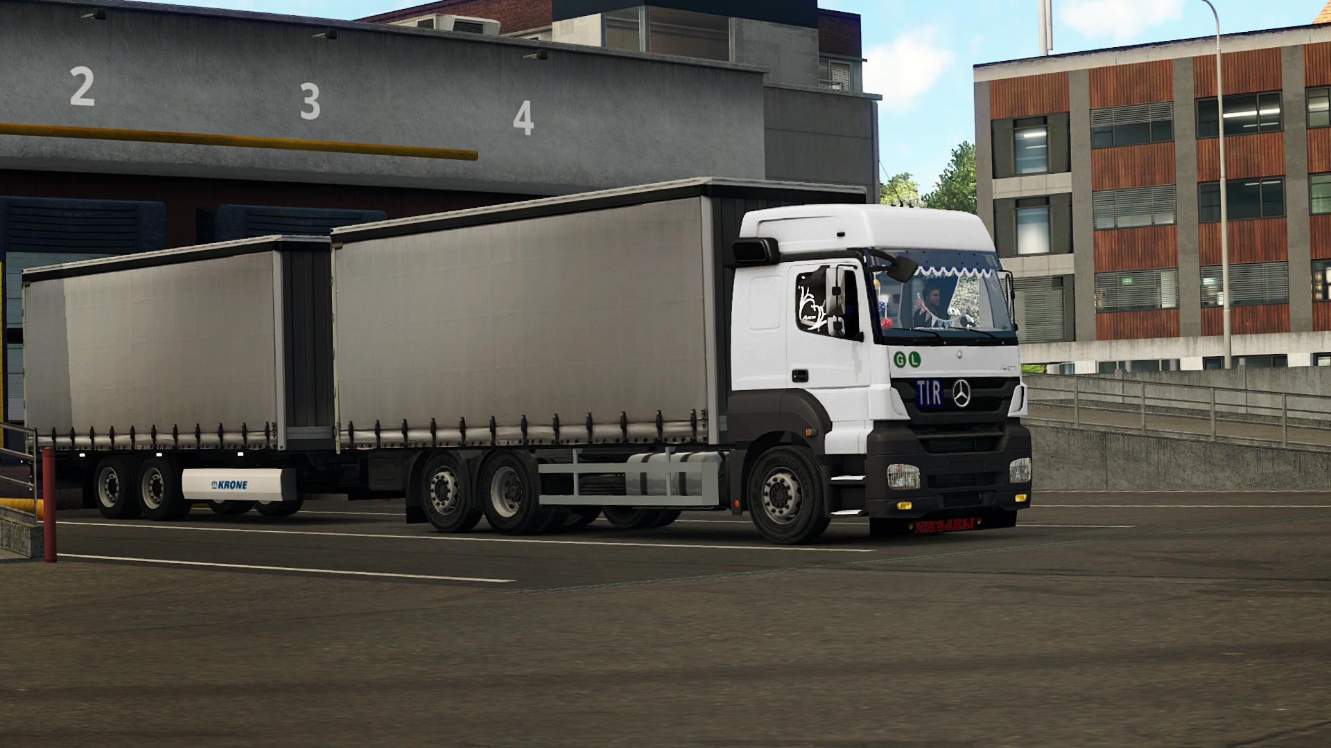 ETS2 Mercedes Axor Addons Update  Euro truck simulator 2 mods 