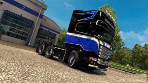 SCANIA RJL ROBERT VD LINDEN SKIN ETS2 Mods Euro Truck Simulator 2