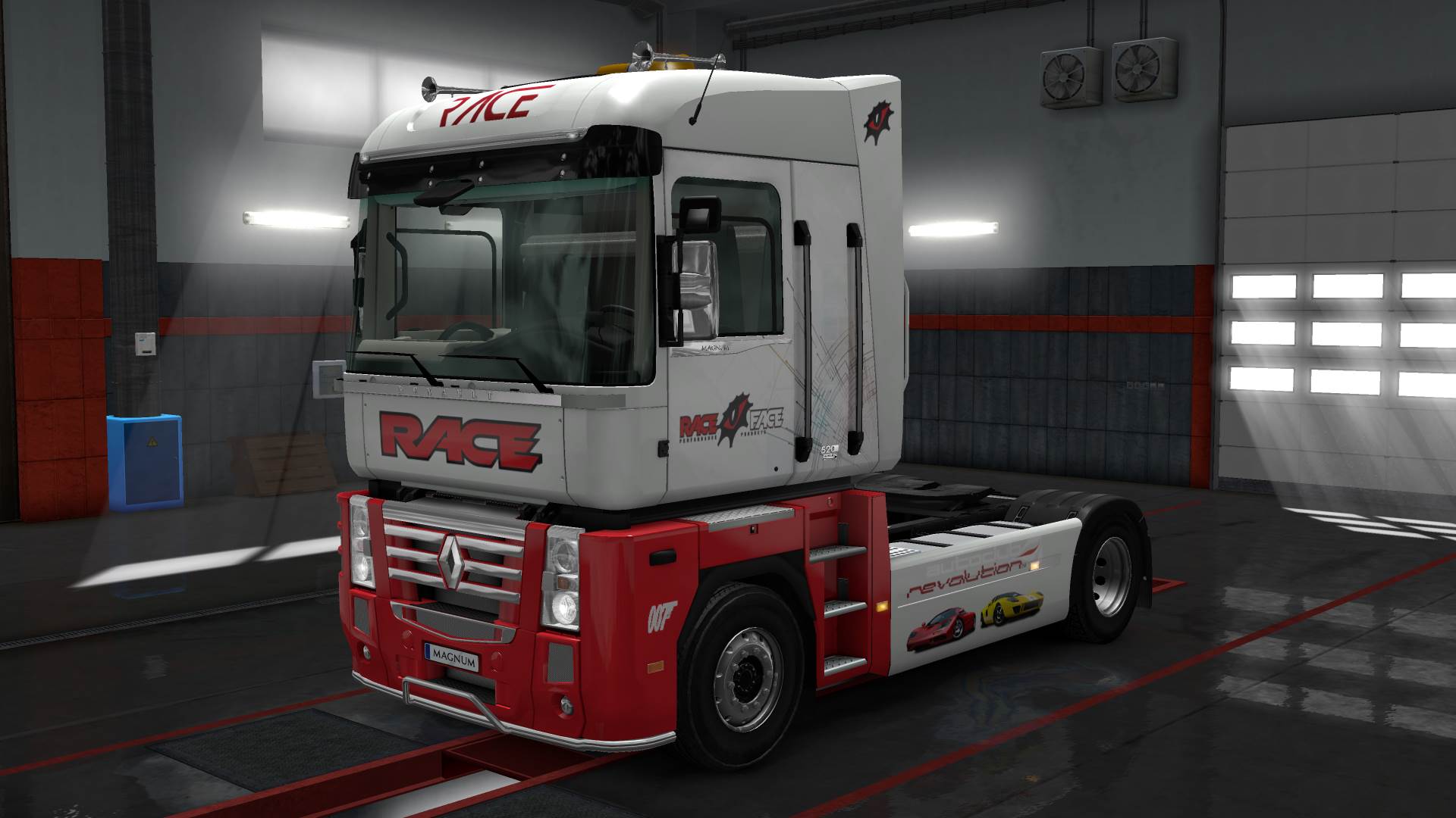 Renault Magnum Race Skin Ets Mods Euro Truck Simulator Mods