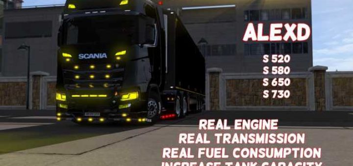 Scania Rjl Nextgen Orange Light Pack Solp V Ets Mods