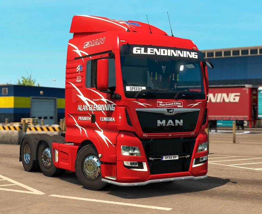 MAN TGX Euro 6 Skins ETS2 Mods Euro Truck Simulator 2 Mods