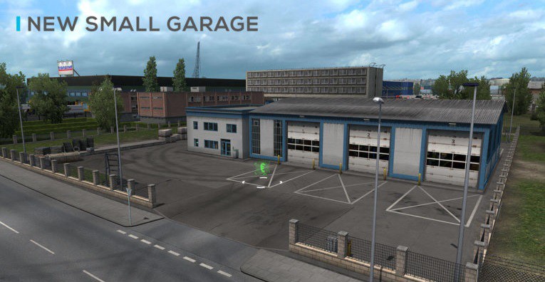 Modern Garage V1 4 By Frkn64 1 35 X ETS2 Mods Euro Truck Simulator