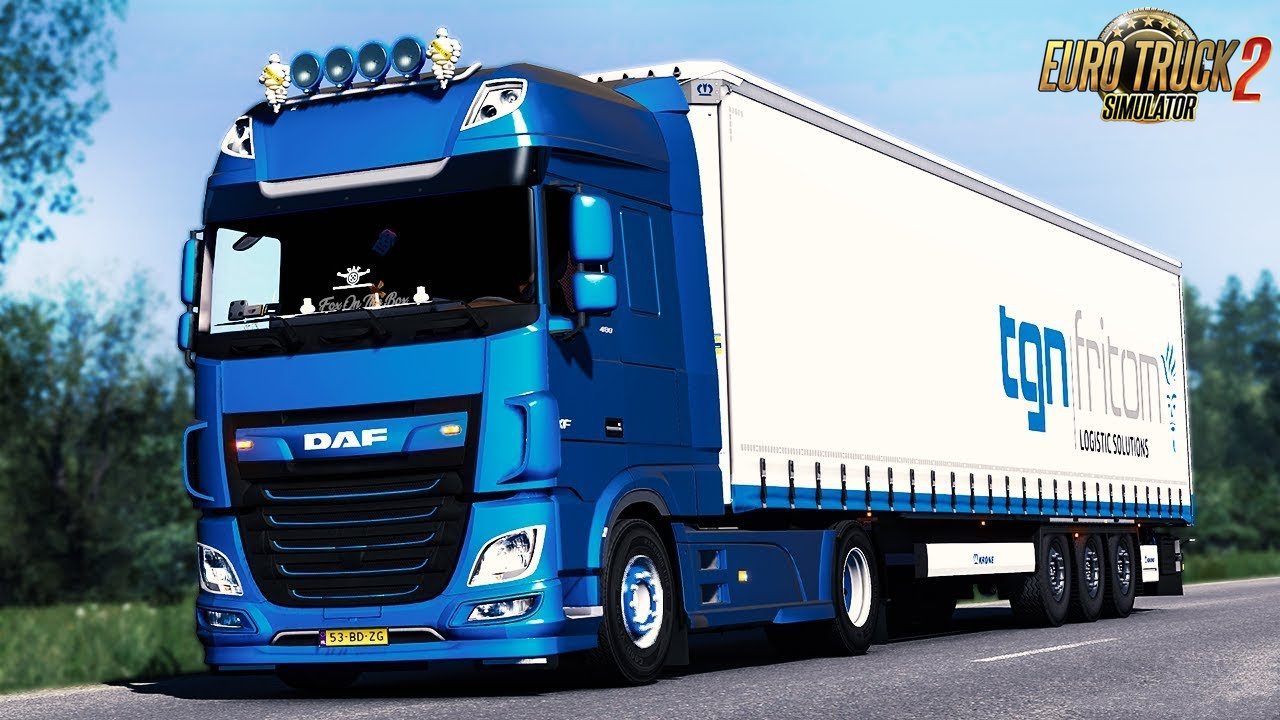 Daf Xf Euro Reworked V By Schumi X Ets Mods Euro Truck