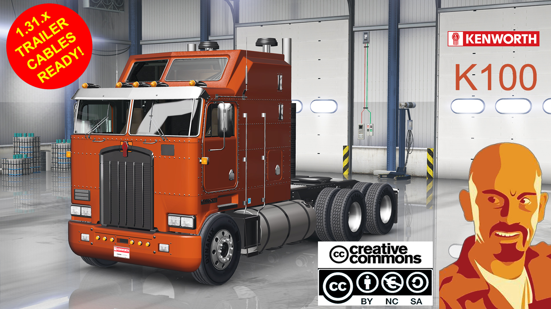 KENWORTH K100 ETS2 1.31.x - ETS2 mods | Euro truck simulator 2 mods ...