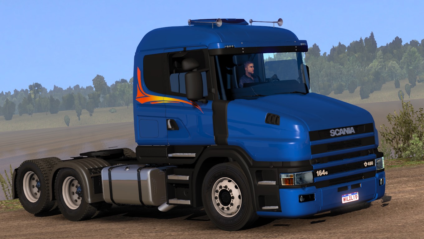 Caminhão Scania Bitruck Arqueada Qualificada Mods Ets2 1.43