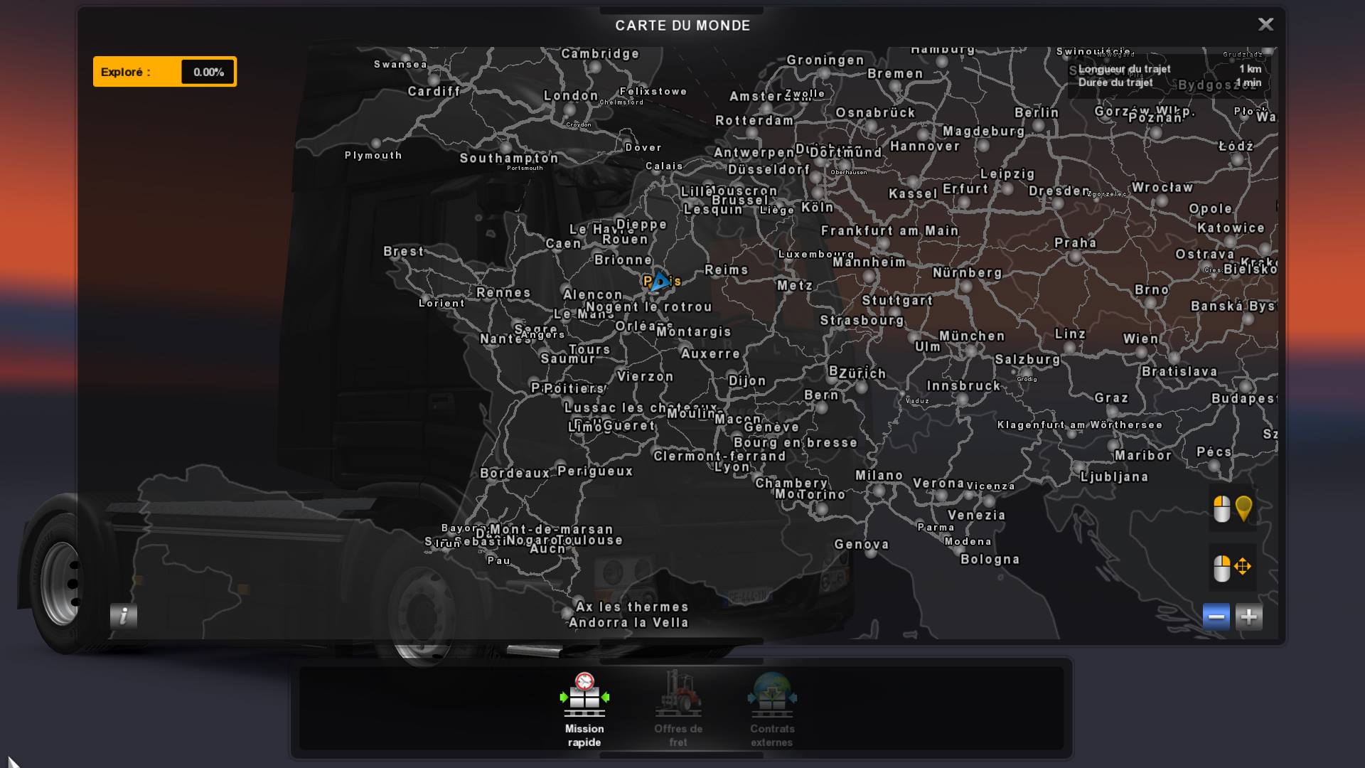 Euro Truck Simulator Mapa Completo
