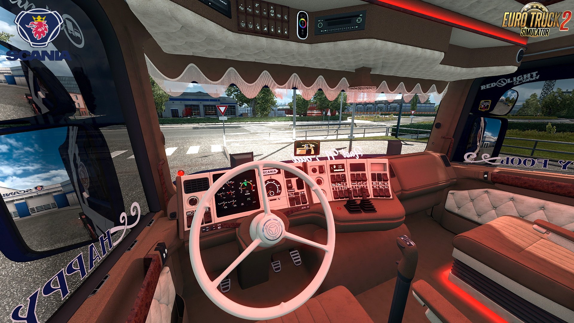 Scania T580 + Interior v1.0 by Caspian Custom Team (1.30.x) | ETS2 mods ...