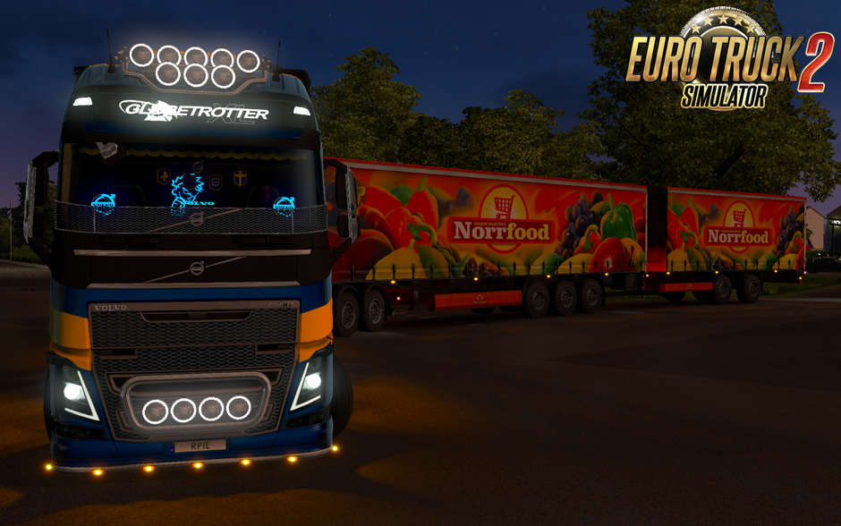RPIE VOLVO FH16 v1.35.1.31 - ETS2 mods | Euro truck simulator 2 mods - ETS2MODS.LT