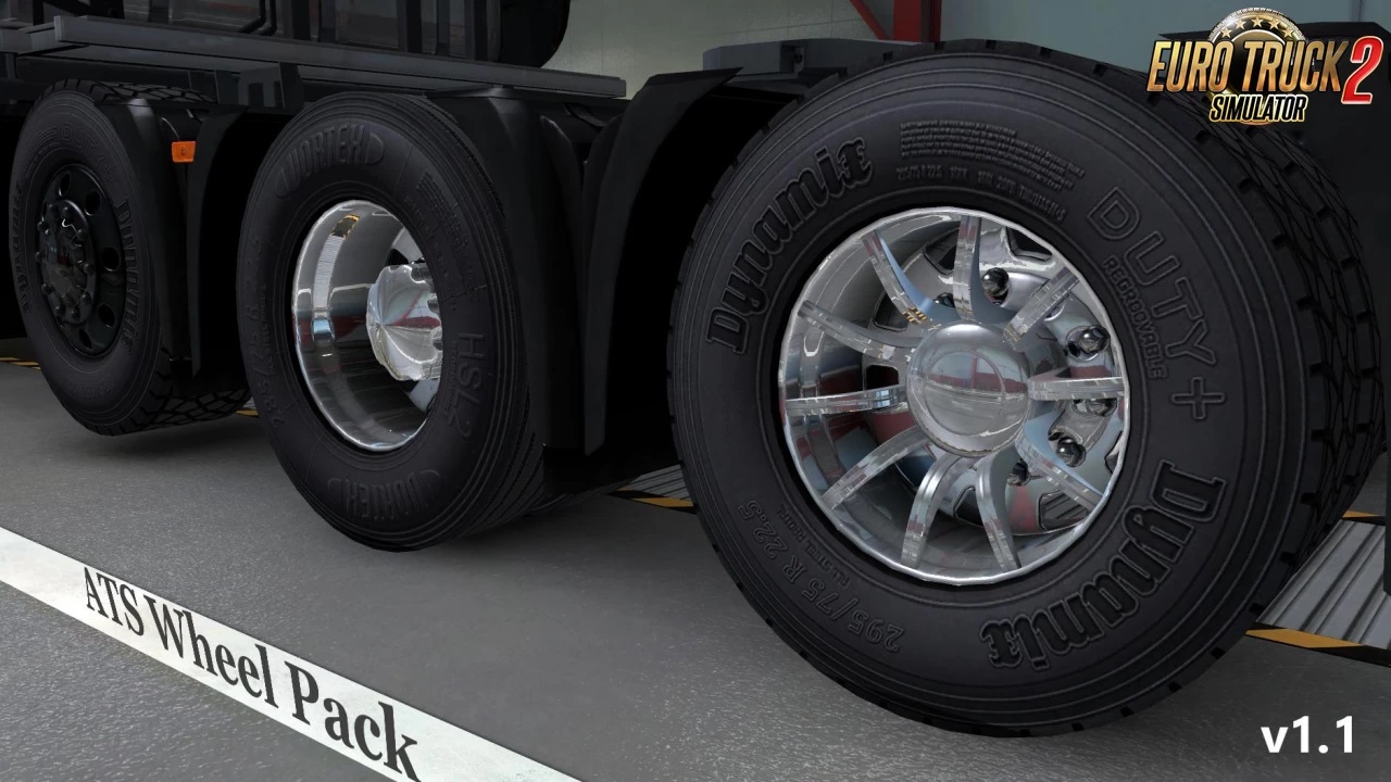 Wheel Pack from ATS for ETS2 v1.1 (1.38.x) - ETS2 mods | Euro truck ...
