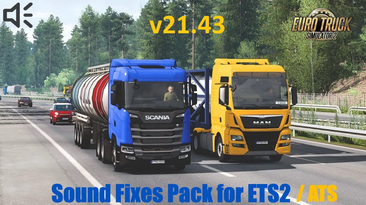 Sound Fixes Pack V21 43 1 41 X Ets2 Mods Euro Truck Simulator 2 Mods Ets2mods Lt