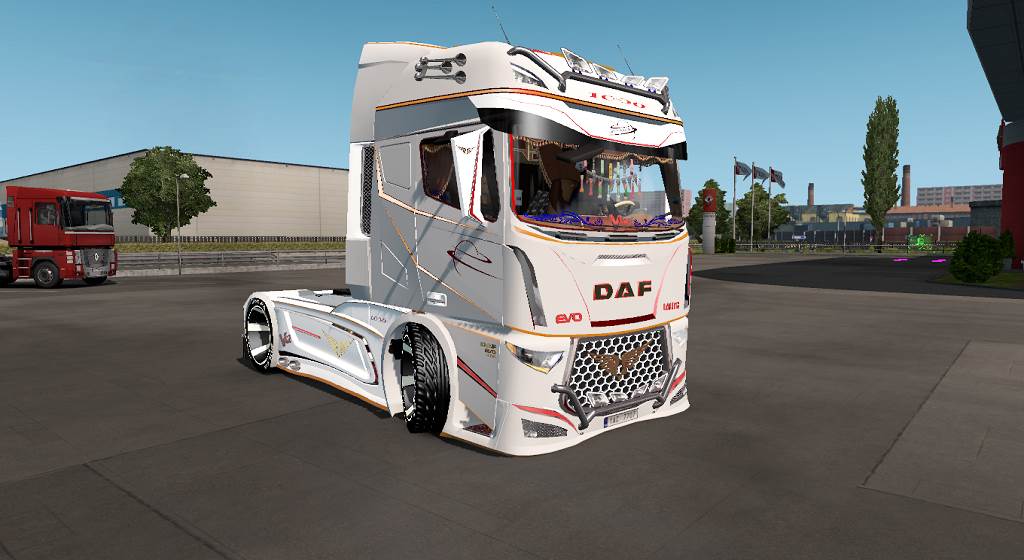 DAF EVO WING V12 - ETS2 mods | Euro truck simulator 2 mods - ETS2MODS.LT