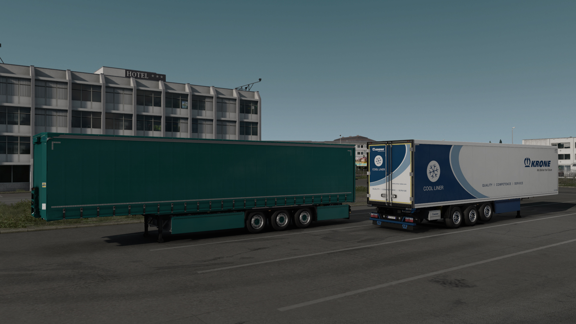 Krone Puzzle Custom for TruckersMP v1.0 ETS2 mods Euro truck