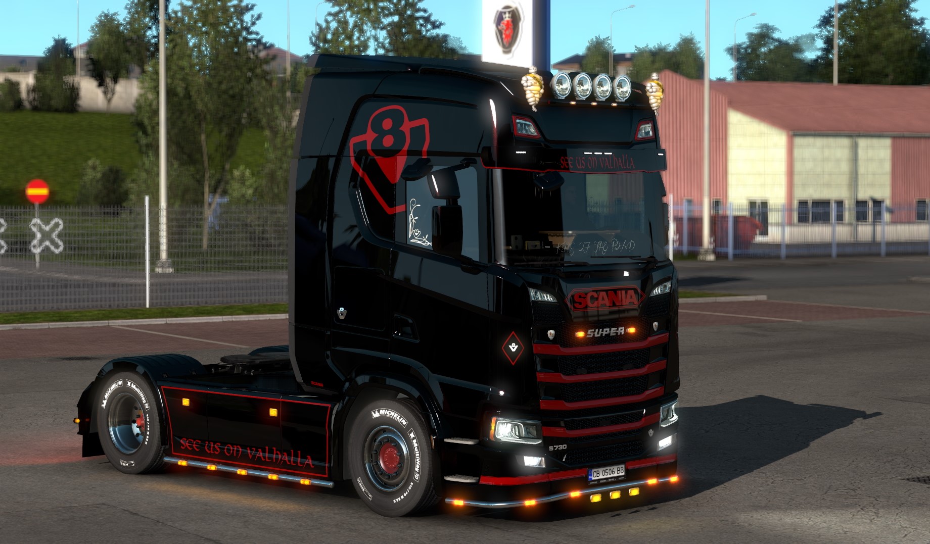 Scania S NG V8 by kRipt ETS2 mods Euro truck simulator 2 mods