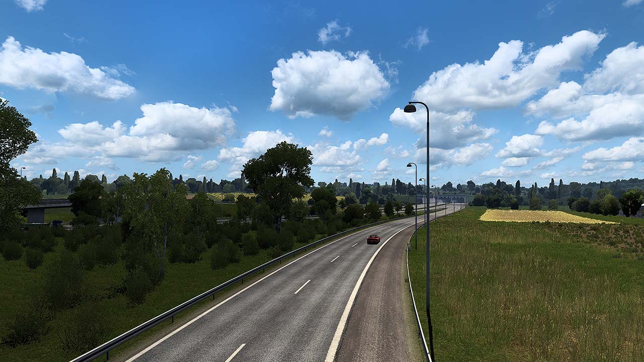 Better Grass Draw Distance v1.0 1.49 - ETS2 mods | Euro truck simulator ...