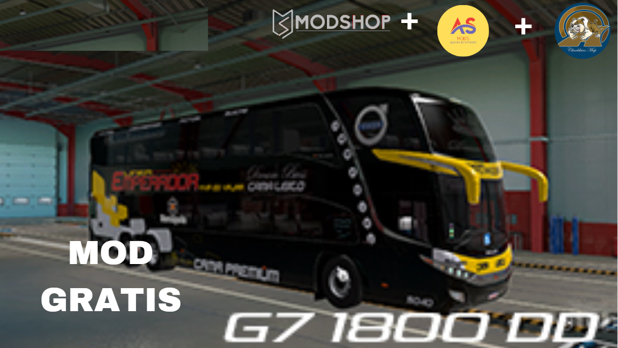 Mod Ônibus. Euro Truck Simulator 2 , Mod Bus