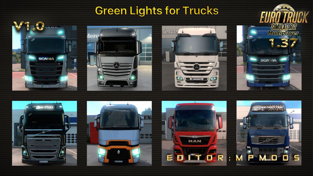 euro lights for trucks