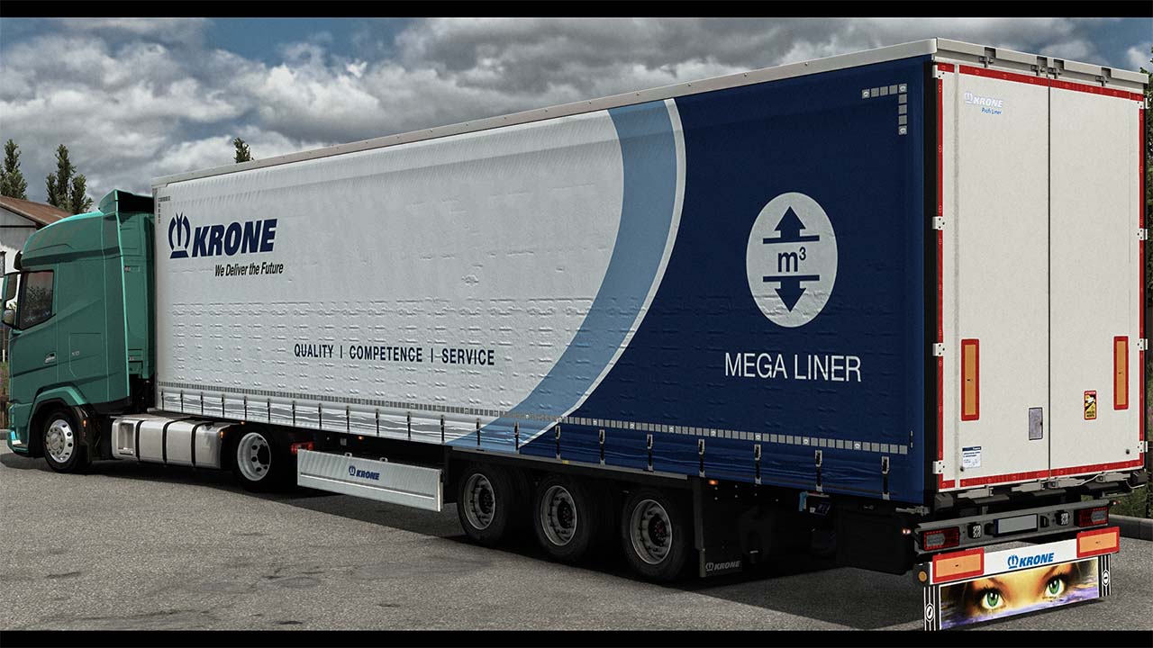 Krone Profiliner SDP27 & Megaliner v1.1 1.49 - ETS2 mods | Euro truck ...