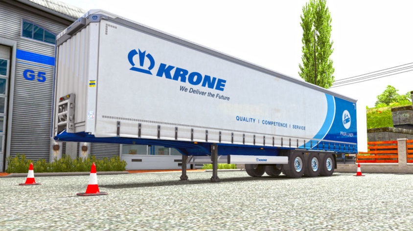 Euro Truck Simulator 2 Krone Trailer Pack Free Download