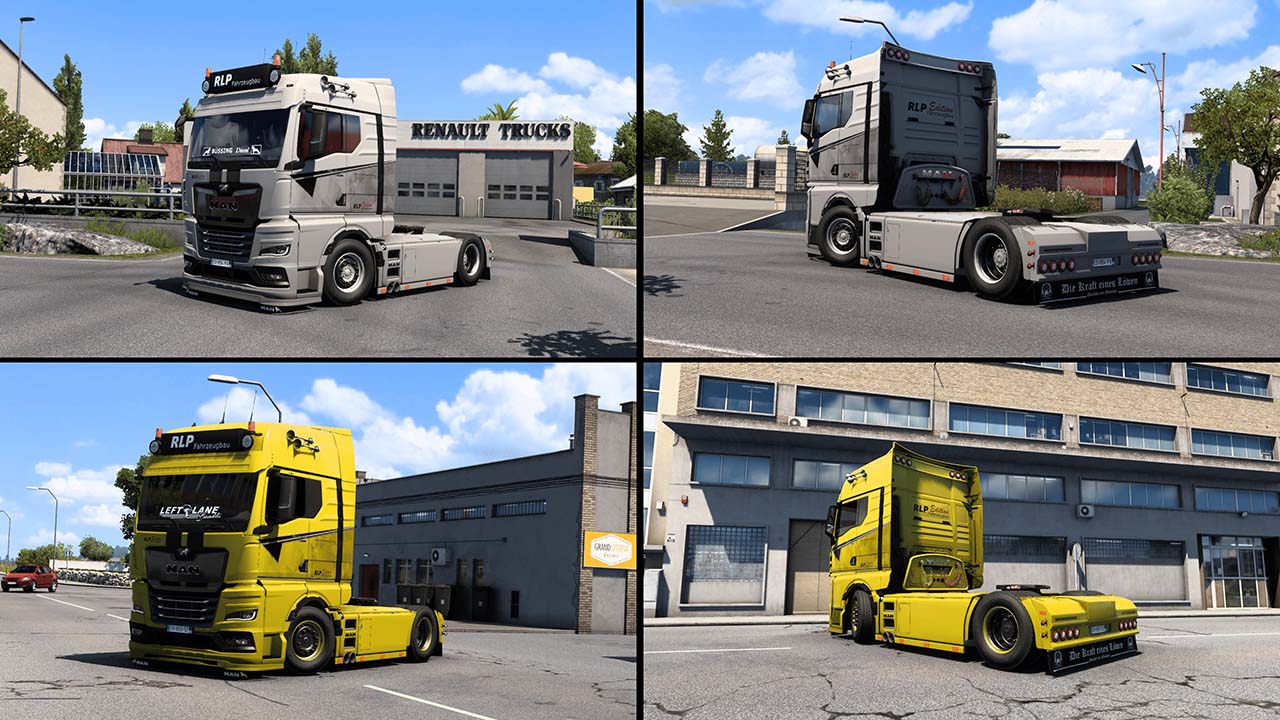 MAN TG3 TGX RLP Edition 1.49 - ETS2 mods | Euro truck simulator 2 mods ...