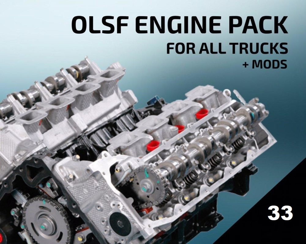 Olsf Engine Pack V33 0 1 33 X Ets2 Mods Euro Truck Simulator 2