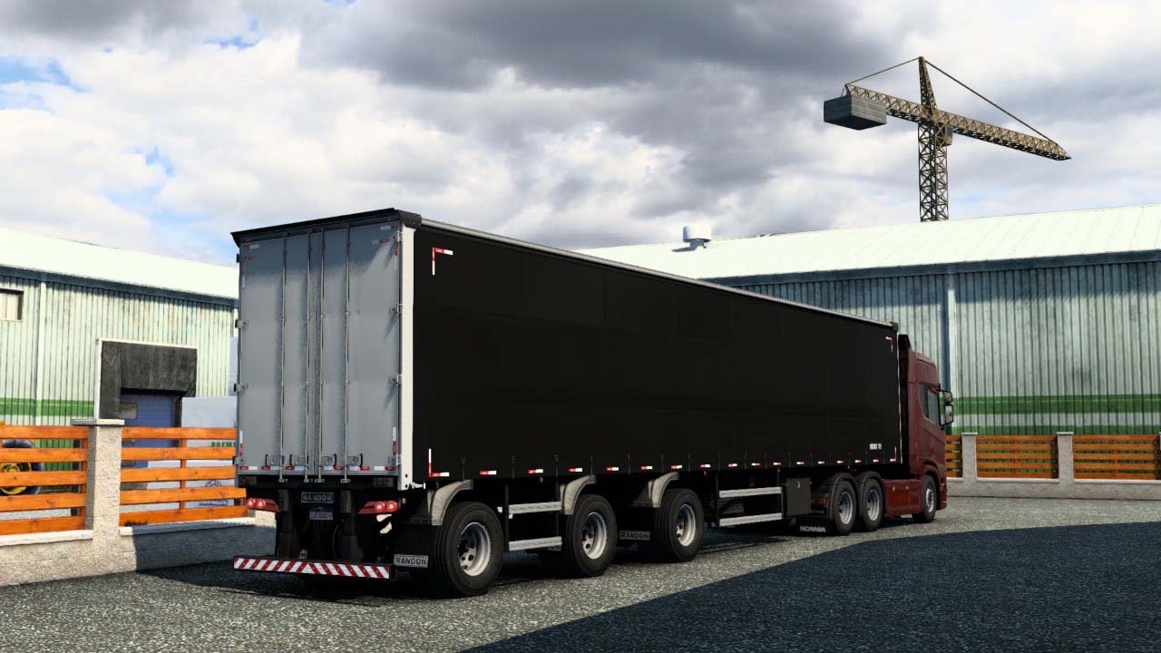 Randon Curtainsider 2020 Trailer V0.3 1.47 - Ets2 Mods 