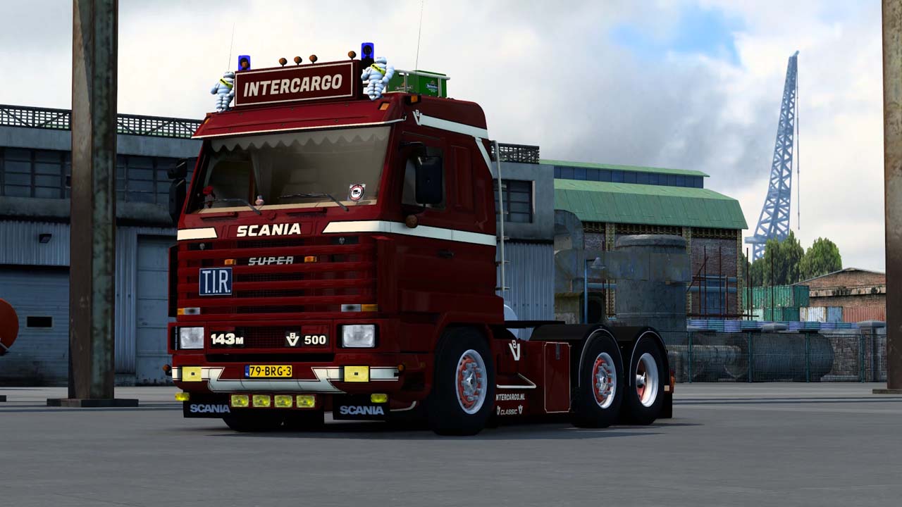 Scania 143M 500 V8 Intercargo v1.3 1.49 - ETS2 mods | Euro truck ...