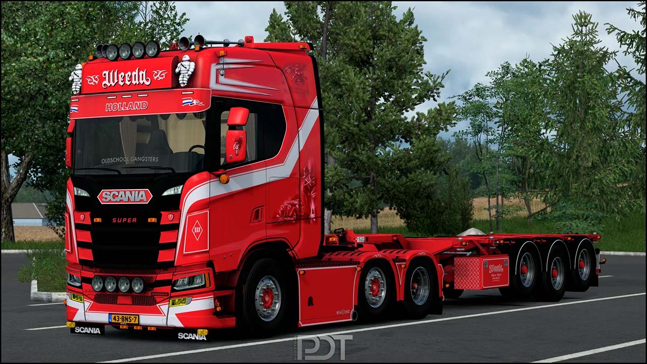 Scania S500 + Trailer 