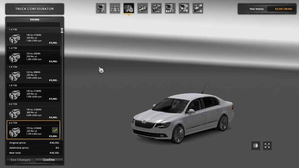Skoda Superb edit by Traian v 1.0 - ETS2 mods | Euro truck simulator 2 ...