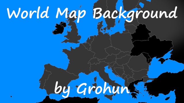 World Map Background ETS2 1.48.5 - ETS2 mods | Euro truck simulator 2 ...