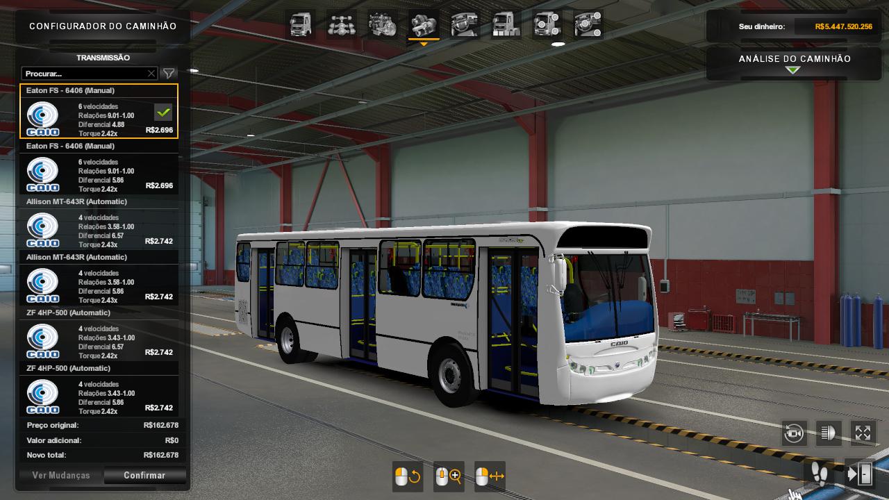 Ônibus ETS 2: Caio Apache Vip IV Multi-Chassis v2.4 [V 1.45.x]