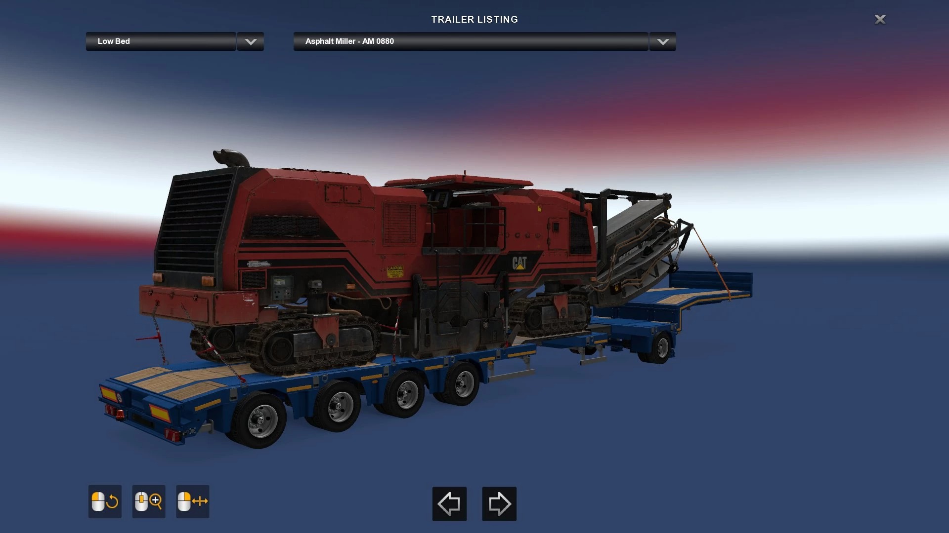 CAT – Heavy Cargo v3.5 - 1.43 - ETS2 mods