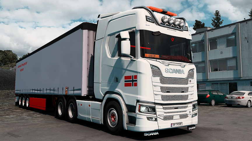 Scania NextGen Red Plusch Danish - ETS2 mods | Euro truck simulator 2 ...