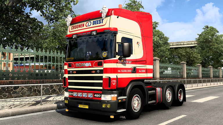 Scania R4 Croonen DEEST BV Skin - ETS2 mods | Euro truck simulator 2 ...