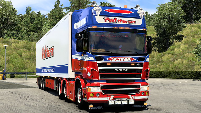 Scania Rjl Pwt Thermo 5 Series Skin Combo - Ets2 Mods 