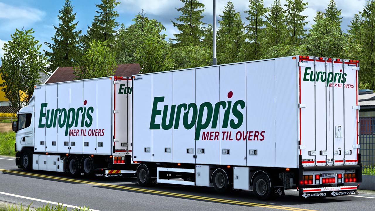 Bkc Bussbygg Trailer Pack Euro Truck Simulator 2 Mod Ets2 140 | Images ...