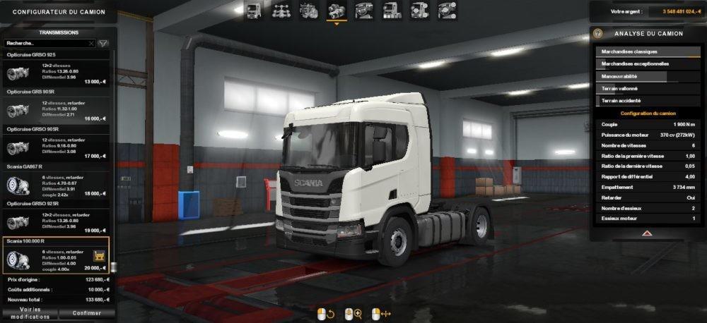 crazy horsepower truck mods for euro truck simulator 2