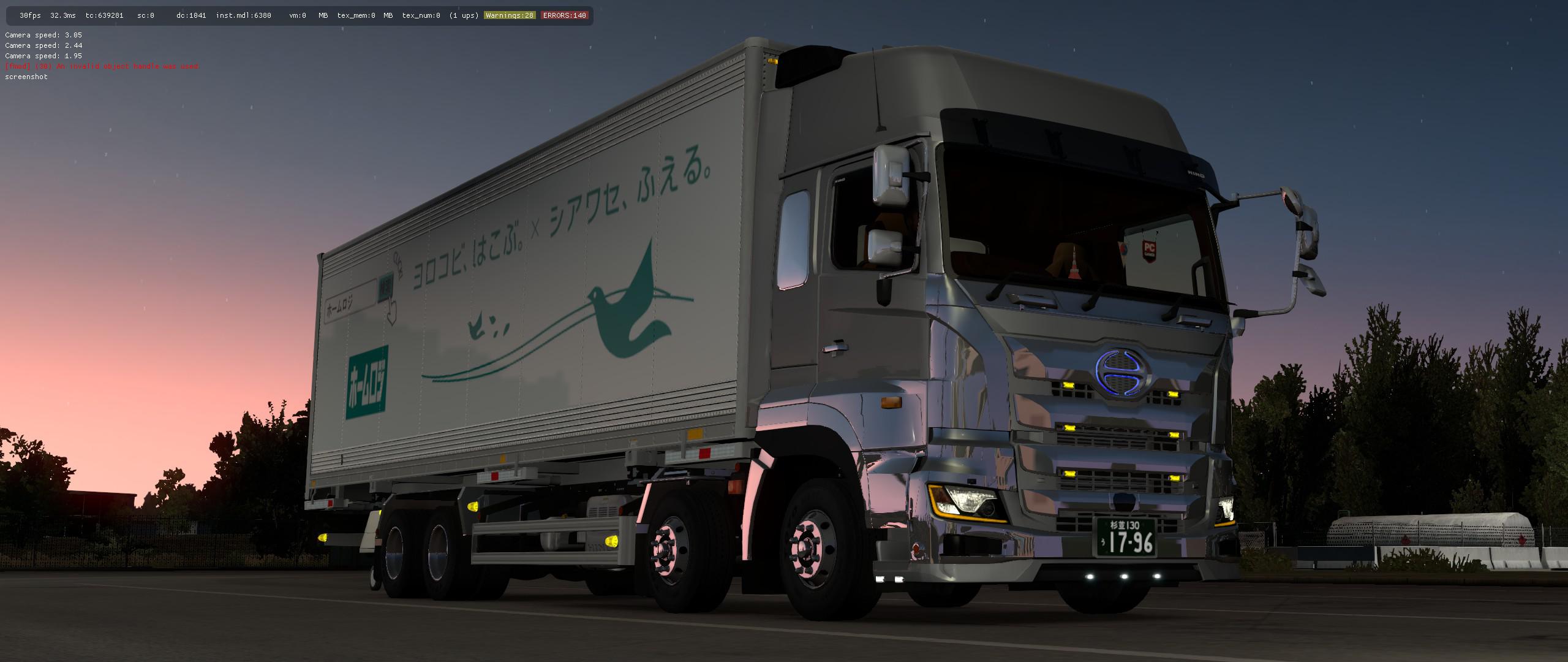 Mod Truck Hino - Gambaran