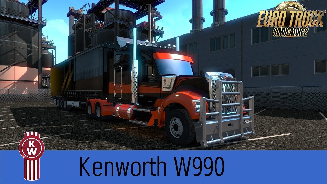 Kenworth W990 1 35 1 36 Ets2 Mods Euro Truck
