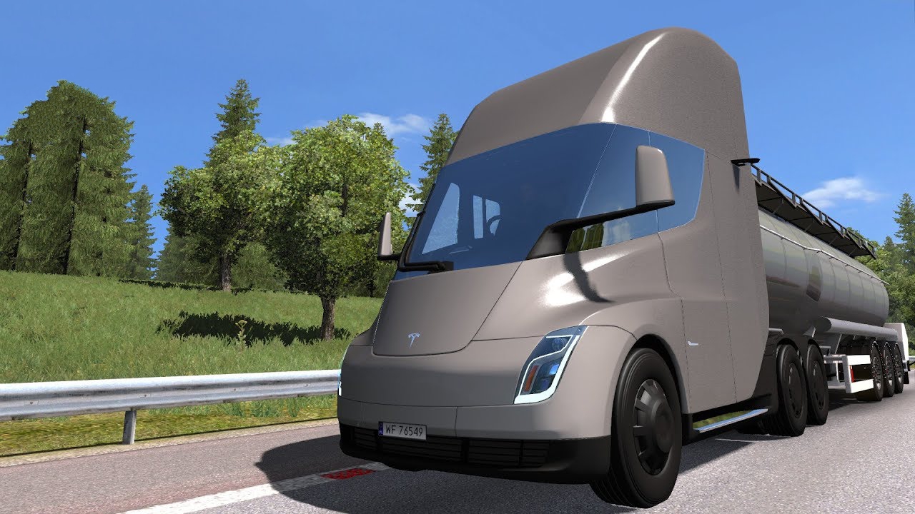 Tesla Semi 2019 1 34 X Ets2 Mods Euro Truck Simulator 2