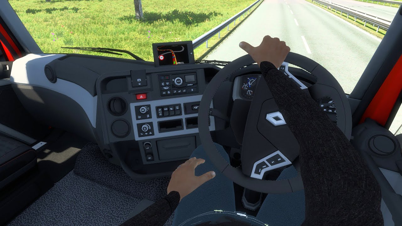 Interior Driver Mod 1 10 For Ets2 1 40 Ets2 Mods Euro Truck Simulator 2 Mods Ets2mods Lt