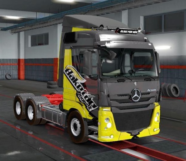 MERCEDES ACTROS BR EDIT [1.36.X] ETS2 mods Euro truck
