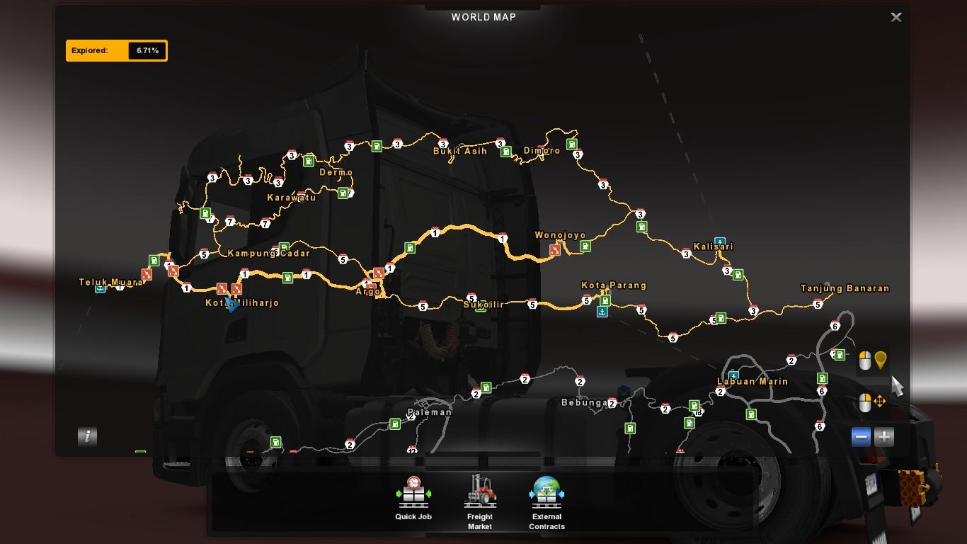 mod map indonesia euro truck simulator 2