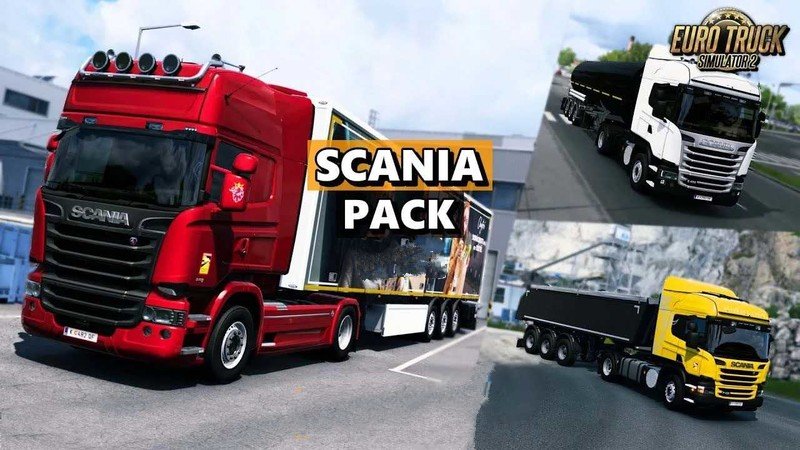 Scania P, G, R & Streamline Series Pack - 1.48 - ETS2 mods