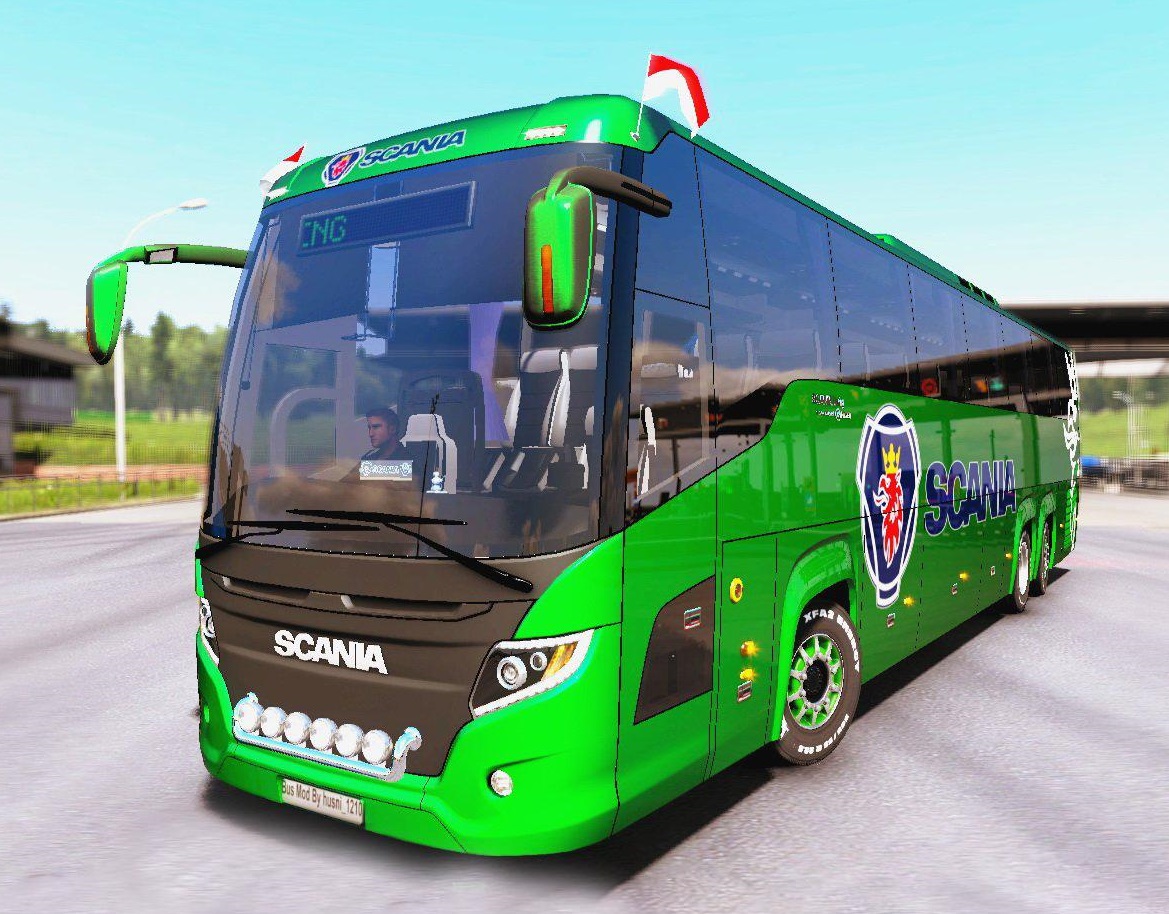 scania touring bus mod ets2