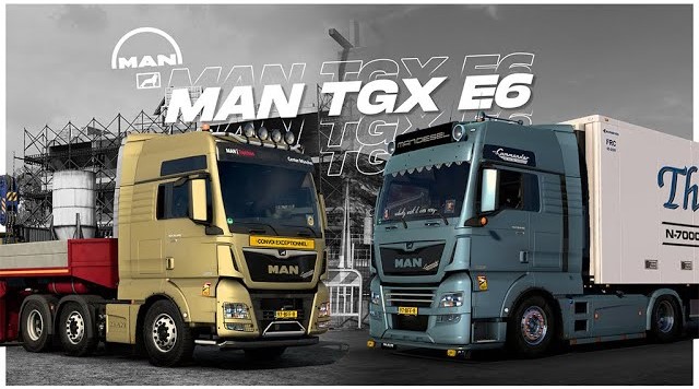 Man Tgx E6 By Gloover V196 149 Ets2 Mods Euro Truck Simulator 2 Mods Ets2modslt 4839