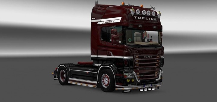 SCANIA T RJL RED PASSION LIMITED EDITION SKIN - ETS2 mods | Euro truck ...