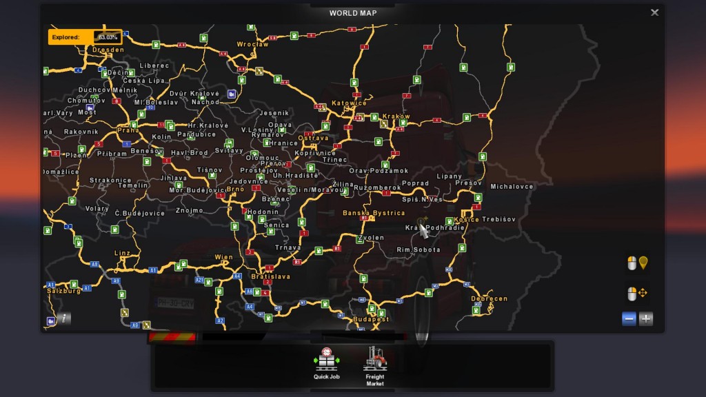 CZ/SK ADDON MAP V2.1 - ETS2 mods | Euro truck simulator 2 mods ...