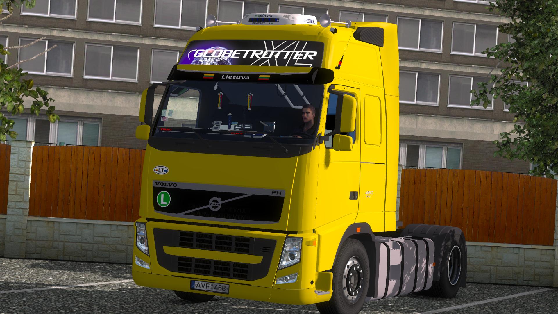 VOLVO FH Globetrotter XL 480 ETS2 mods Euro truck