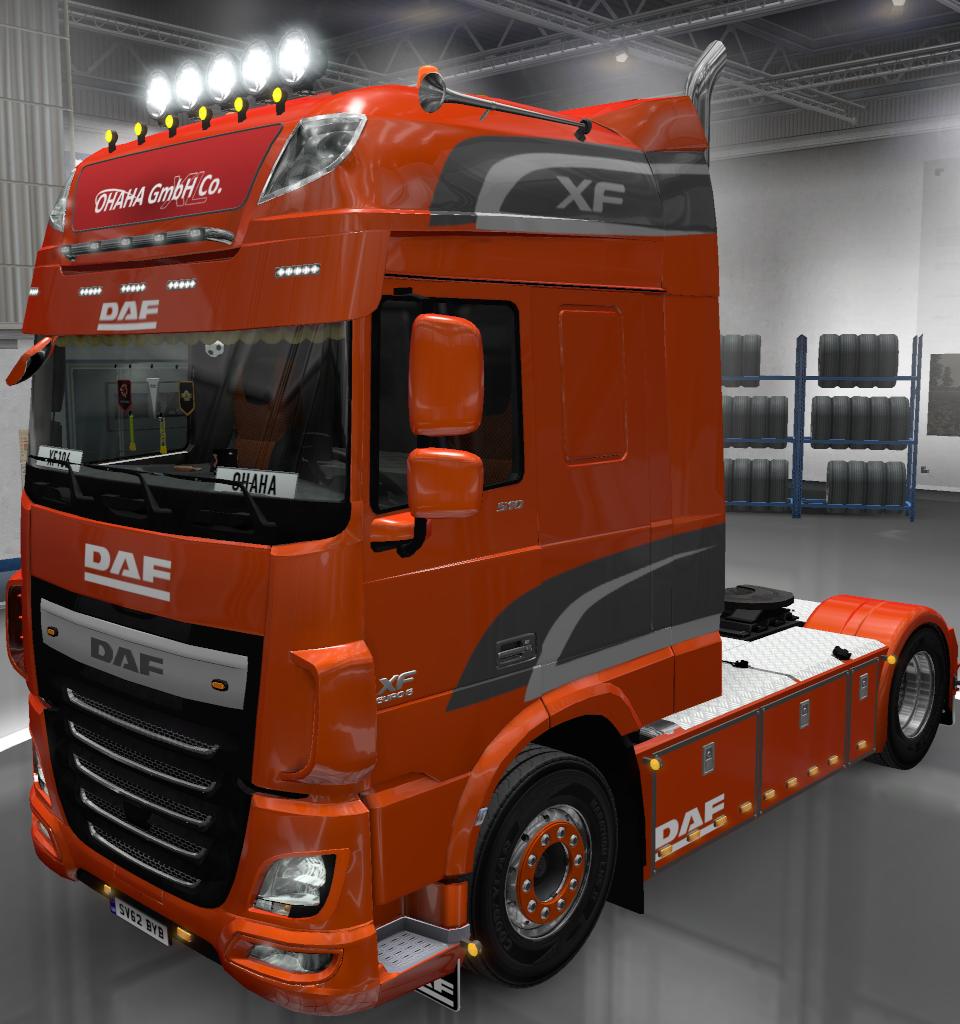 DAF XF E6 by ohaha 1.44 - ETS2 mods | Euro truck simulator 2 mods